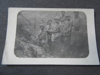 Ww1 French Soldiers On The Front No Man 