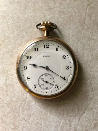 Vintage Elgin 17 Jewel Pocket Watch