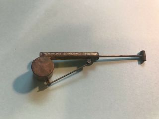 Vintage Bug Killer Pump Sprayer Lapel Pin Pill Box Rare Miniature Moving Parts