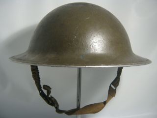 Wwii British / Canadian / Us Mk Ii Combat Helmet Cl/c 64 Size 7 3/4 Vmc Ii 1942