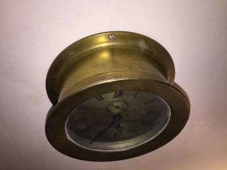 RARE Vintage Chelsea USLH Lighthouse Service Clock RUNS WELL circa 1910 5