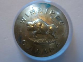 Wwi Canadian Army Button 27th Battalion Cef Large Size