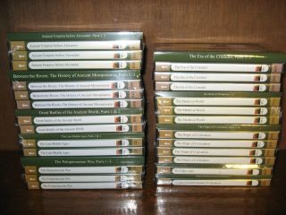 10 Great Courses - " Ancient And Medieval " Category (dvd,  Education History)