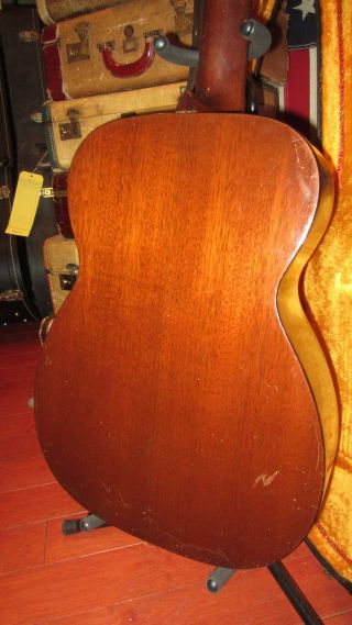 Vintage 1961 Martin 00 - 18G Acoustic Classical Nylon String Guitar OHSC 5