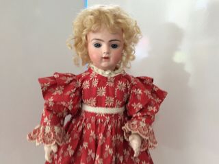 21” Antique French Doll Bru Jne R Bebe Doll Open Mouth Walker