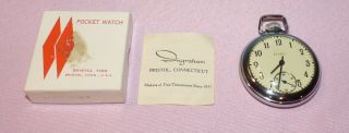 Vintage Ingraham " Sturdy " Pocket Watch,
