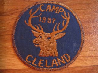 Patch,  Boy Scouts America,  Bsa,  Boy Scout,  Patch,  Camp Cleland,