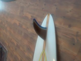 Vintage Surfboard Lightening Bolt