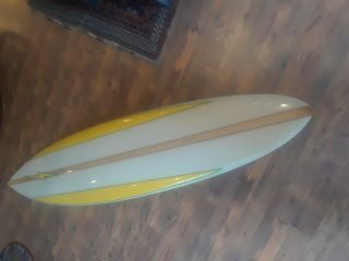 Vintage Surfboard Lightening Bolt 6