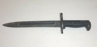 Wwii Utica Cutlery U.  C.  M1 Garand Bayonet M7 No Scabbard See Photos