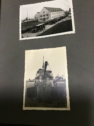 1950s German Photo Album 149 Pics US Military Work Travel Berlin Wall Tanks Jeep 3