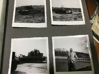 1950s German Photo Album 149 Pics US Military Work Travel Berlin Wall Tanks Jeep 8