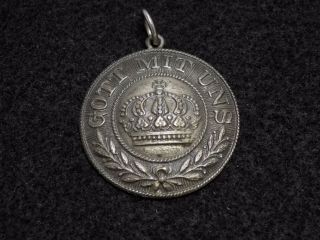 Wwi German Imperial Belt Buckle Medallion