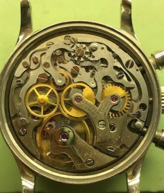 Vintage 1950 ' s Universal Geneva Compax Chronograph Watch 2