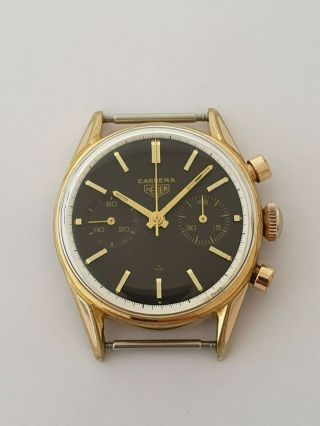 Vintage Heuer Carrera chronograph 3648 N Valjoux 92 4