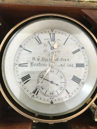 William Bond & Son 2 Days Marine Chronometer