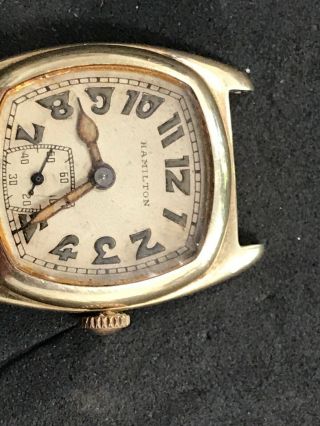 Hamilton 14k Gold Filled Vintage Watch with Subhands (Rare Running Great) 7
