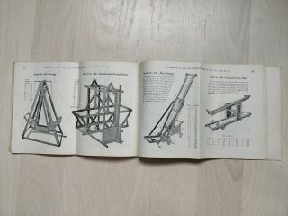 Vintage 1926 Meccano Instructions For Outfits Nos.  0 to 3 Book No.  56A 6