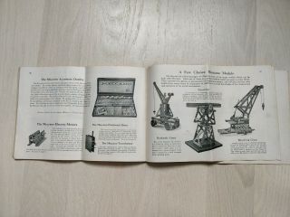 Vintage 1926 Meccano Instructions For Outfits Nos.  0 to 3 Book No.  56A 7
