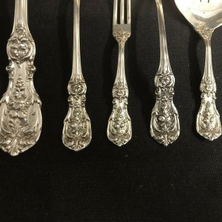 Reed And Barton Francis I Sterling Flatware Set For 8 12