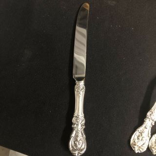 Reed And Barton Francis I Sterling Flatware Set For 8 9
