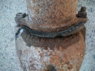 Vintage Antique Cast Iron Hand Water / Cistern Pump 13 