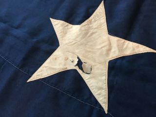 38 Star Antique Vintage American Flag With Medallion Pattern.