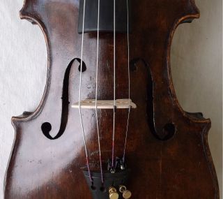 OLD GERMAN HOPF VIOLIN - see video - ANTIQUE master バイオリン rare скрипка 小提琴 694 8