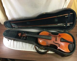 Fine Antique Heinrich Th Heberlein Markneukirchen 1930 Violin