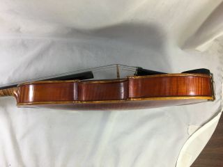 Fine antique Heinrich Th Heberlein Markneukirchen 1930 violin 4