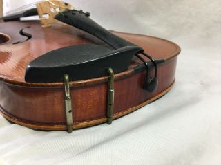 Fine antique Heinrich Th Heberlein Markneukirchen 1930 violin 6