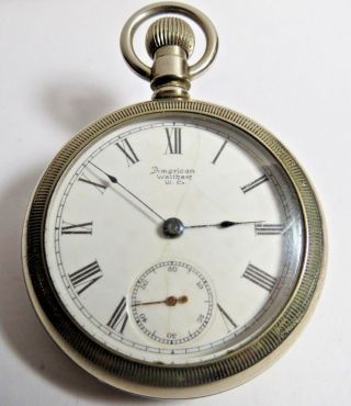 Antique Waltham Pocket Watch 18 