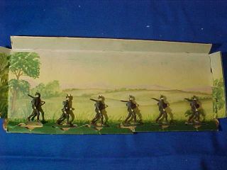 6 Vintage Hand Painted Mini Wwi German Toy Soldiers By Sae South Africa