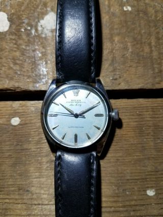 Vintage Rolex Air King Oyster Perpetual 5500: Recently Serviced: & Desc