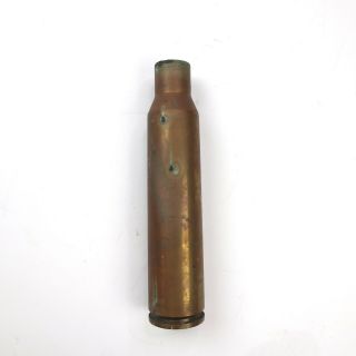 Vintage French Hotchkiss Gun Artillery Shell Casing 4