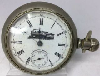 Locomotive Special Chicago Pocket Watch Size 18 Parts Only