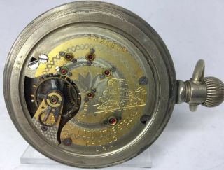 Locomotive Special Chicago Pocket Watch Size 18 Parts Only 3