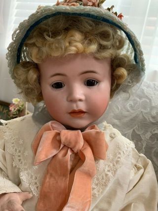 VERY RARE Large Antique German 1488 Character Simon & Halbig Baby Doll 6