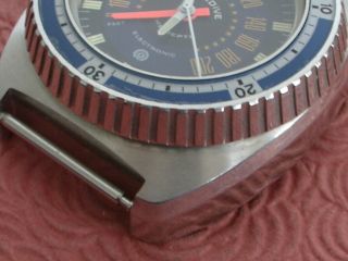 AQUADIVE FABULOUS BLUE DIAL AND INSERT,  DEPTH GAGE AND RUNNING BEAUTIFULLY 4