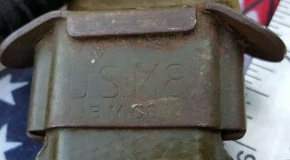 U.  S.  M4 CASE BAYONET Fighting Knife B.  M.  CO USM8 sheath 8