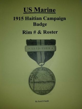 Marine Corps Banana Wars 1915 Haitian Campaign Medal 