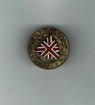 Wwi - Great Britian - For Service At The Front C.  E.  F.  Pin - Hard To Find Item