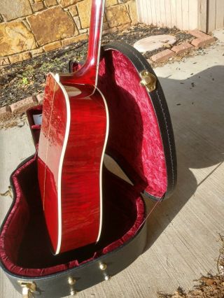 Gibson Acoustic Doves In Flight Antique Cherry Finish on Maple 7