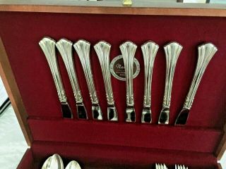 40 PC.  REED &BARTON STERLING Silver 18th EIGHTEENTH CENTURY Flatware SET 8 Place 4