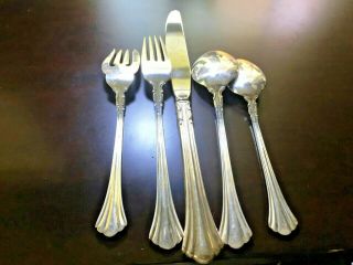 40 PC.  REED &BARTON STERLING Silver 18th EIGHTEENTH CENTURY Flatware SET 8 Place 6