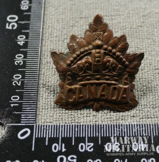 Ww1 Cef General Service Cap Badge - Roden Bros (16712)