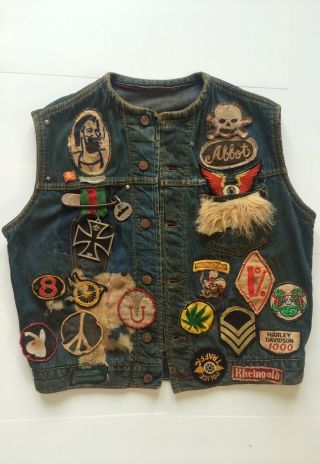 VINTAGE MOTORCYCLE CLUB VEST 2