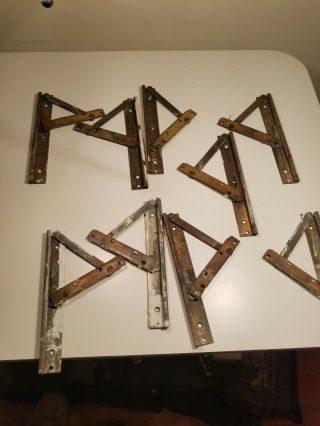 Antique Vintage Brass Awning Window Hinges Whitco Co.