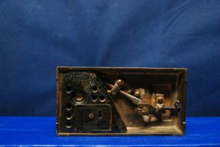 Antique Cast Iron Mechanical Bank – Shepard Hardware – “Mason Bank” 8