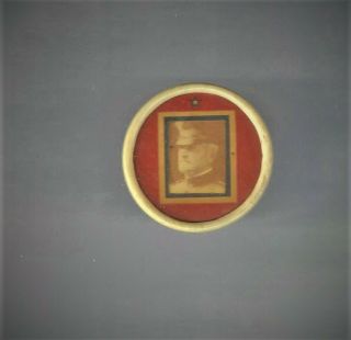 Rare Wwi Sweetheart Army Son In Service Plastic Mantle Photo Frame Blue Star